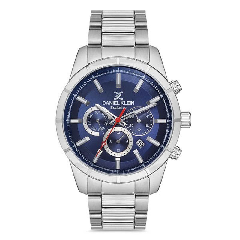 RELOJ FEMENINO ANALÓGICO DANIEL KLEIN DK.1.12718-3 PLATEADO 