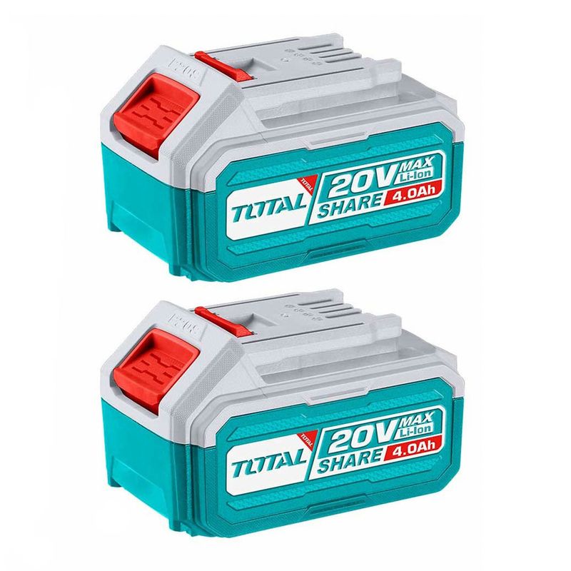 BATERIA TOTAL TOSLI240312 4.0AH 2 PIEZAS 20V