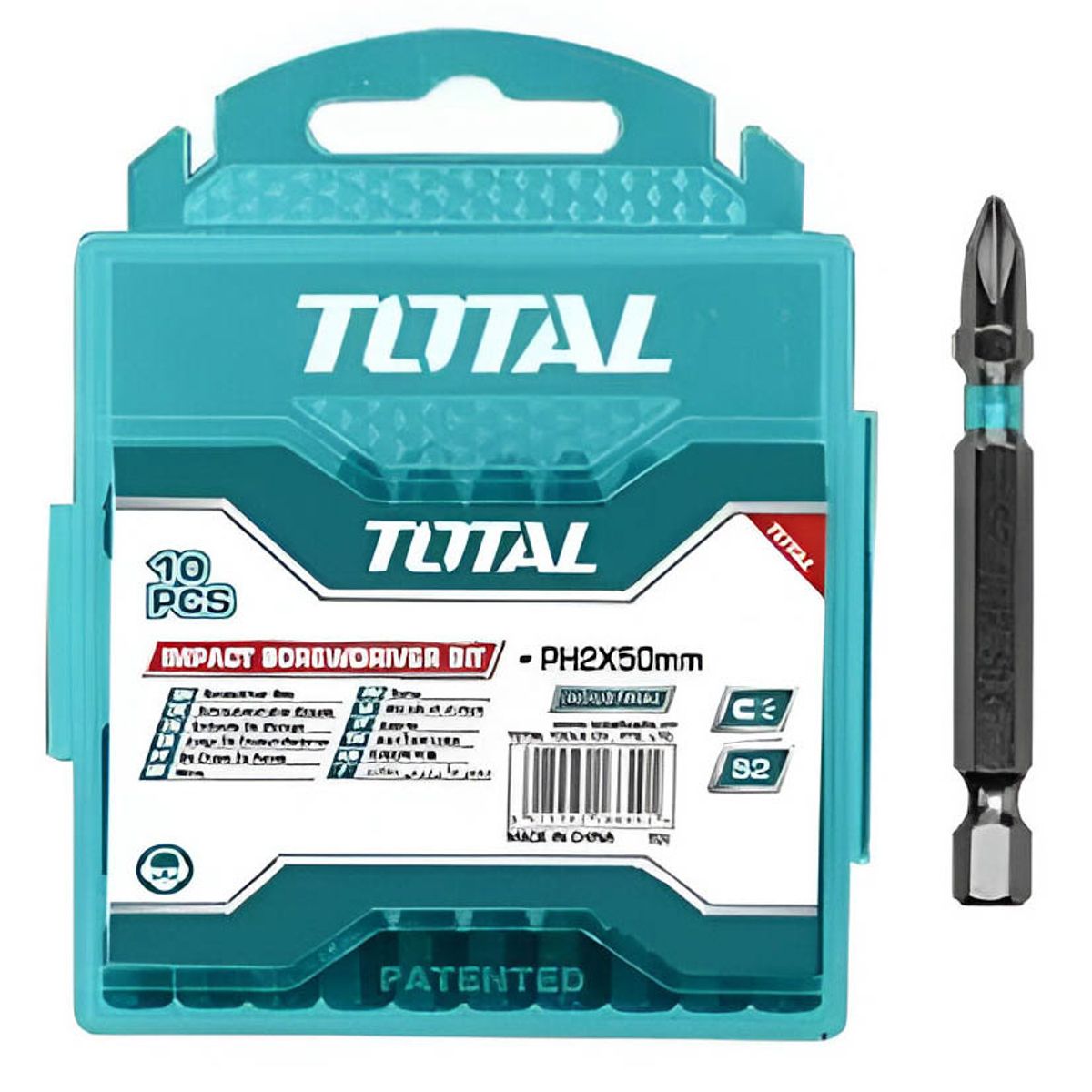 PUNTA DESTORNILLADOR DE IMPACTO PHILIPS TOTAL TACIM16PH223