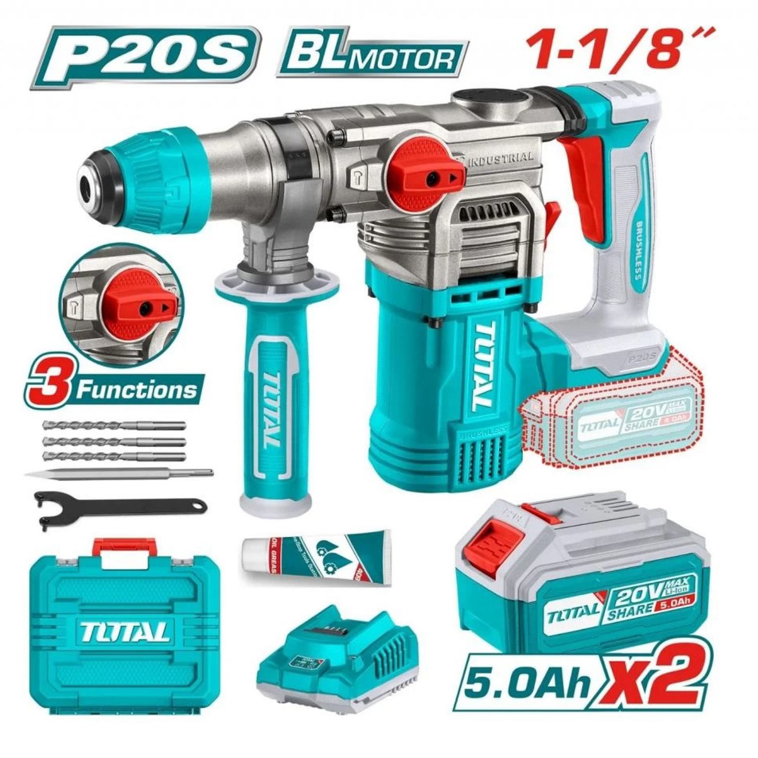 ROTOMARTILLO TOTAL TRHLI202885 20V