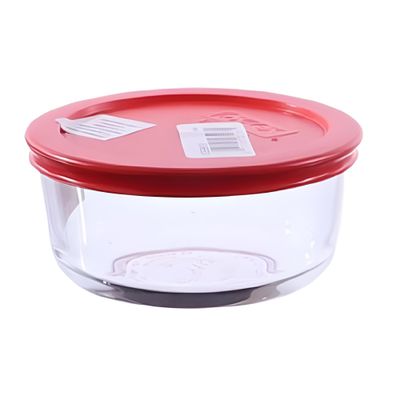 PYREX ST PLUS 7-CUP RED C/TAPA ROJO 