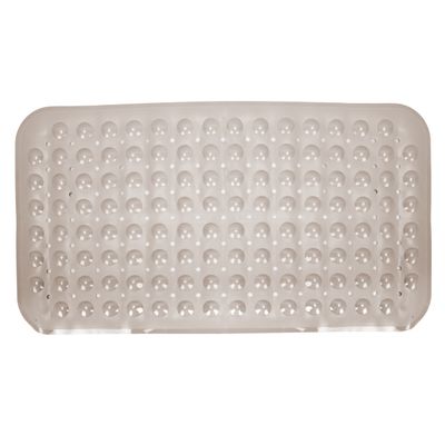 ALFOMBRA DE PVC PARA BAÑO 40X70CM - GRIS