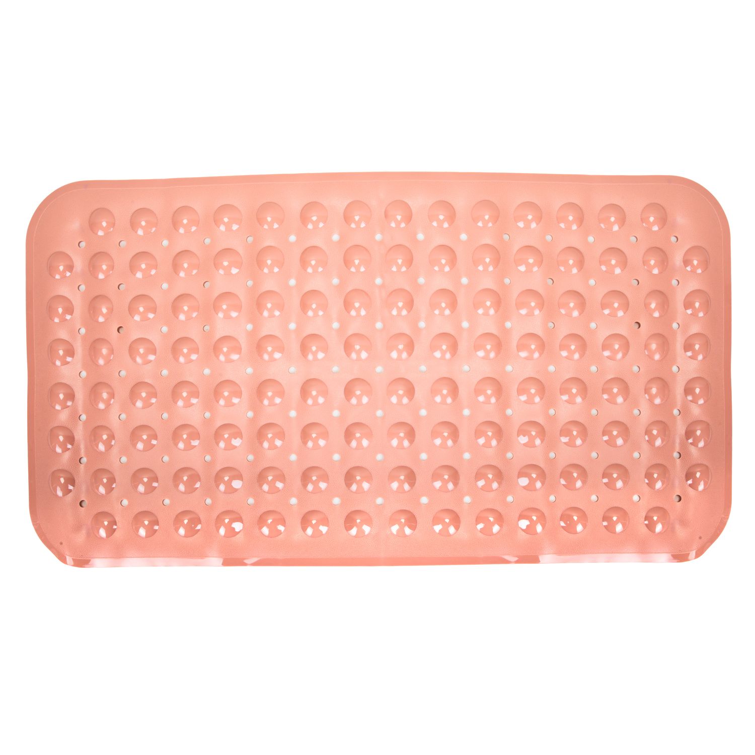 ALFOMBRA DE PVC PARA BAÑO - ROSADO