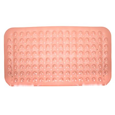 ALFOMBRA DE PVC PARA BAÑO - ROSADO