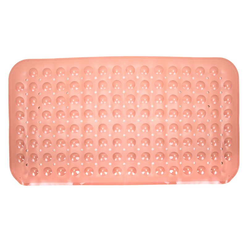 ALFOMBRA DE PVC PARA BAÑO - ROSADO
