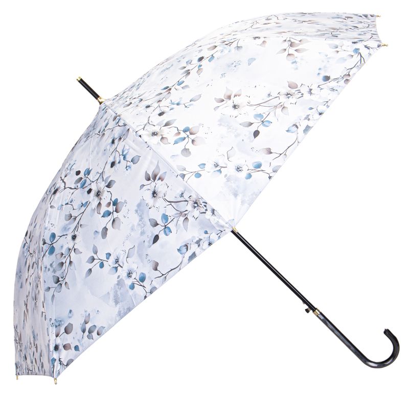 SOMBRILLA PARAGUAS BLANCO FLORAL 1