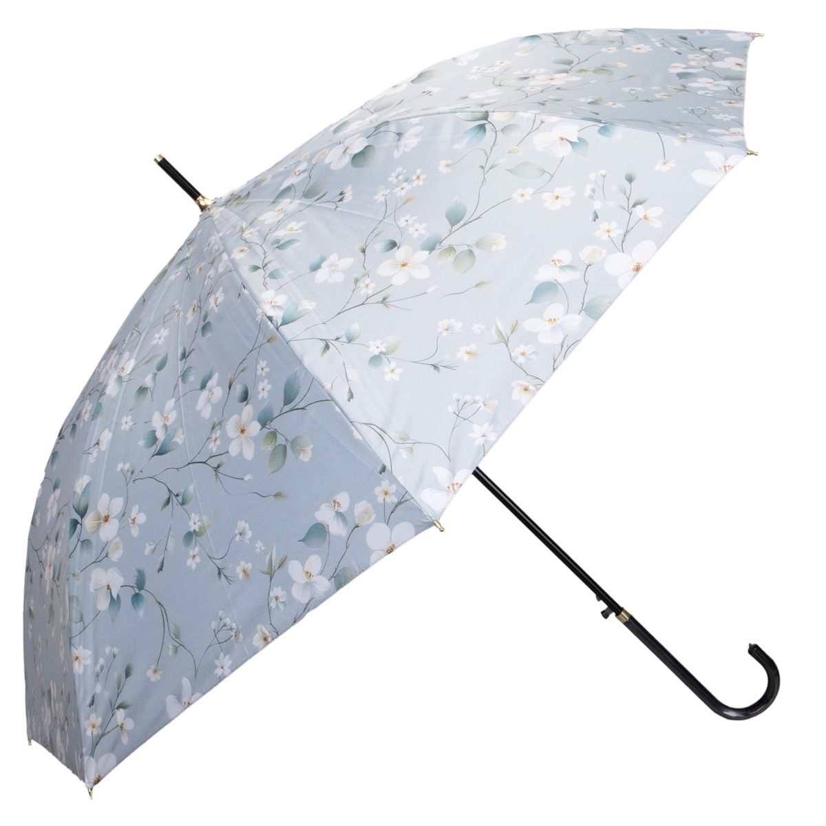 SOMBRILLA PARAGUAS BLANCO FLORAL 2