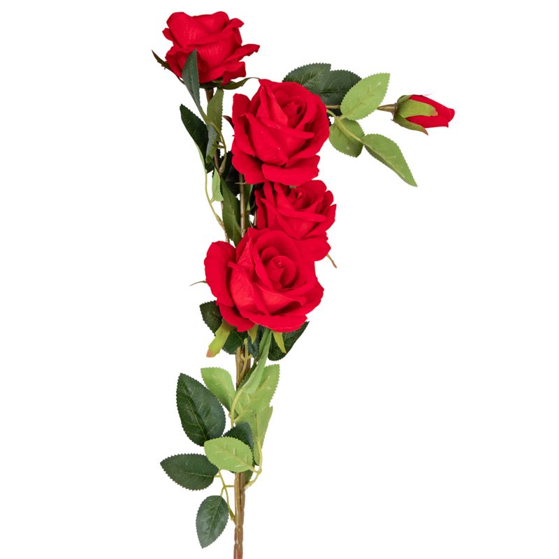 FLOR ROSA ARTIFICIAL