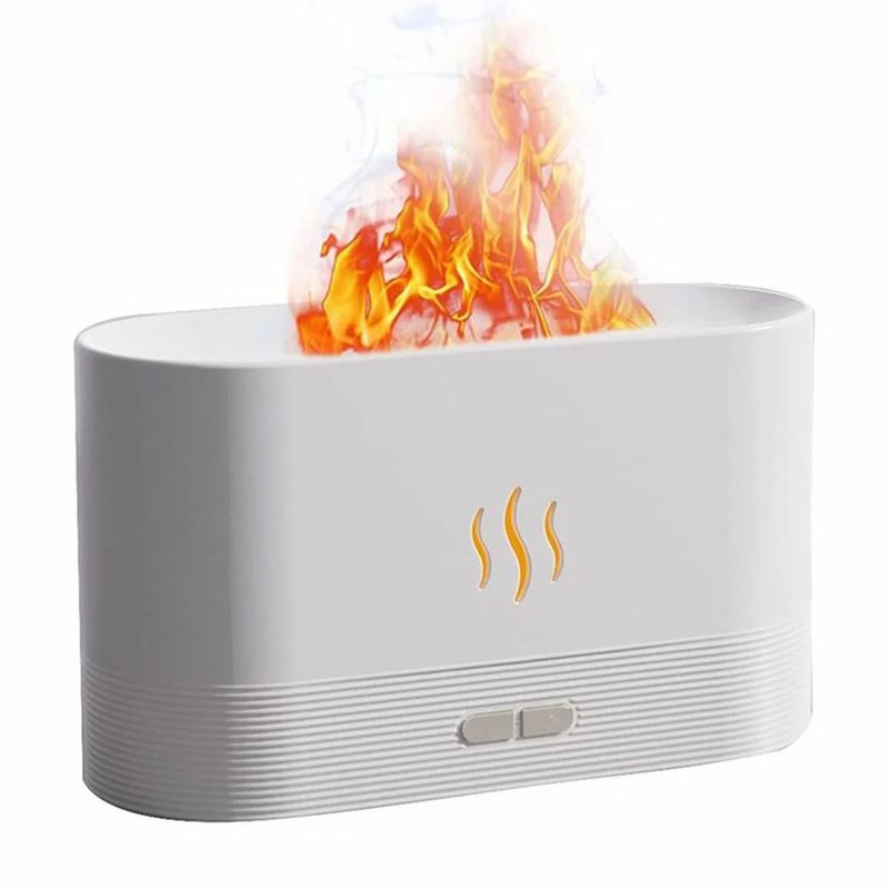 HUMIDIFICADOR LED DE TIPO LLAMA APAGADO AUTOMATICO 
