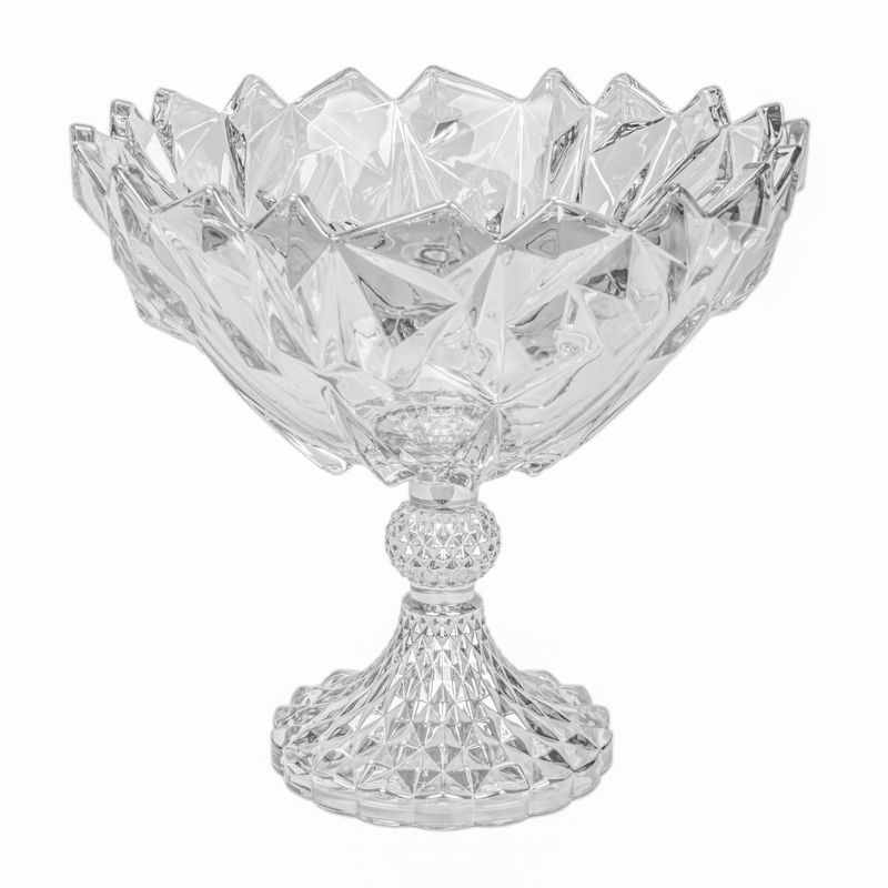 FRUTERO DECORATIVO DE VIDRIO 23.5X22.5CM
