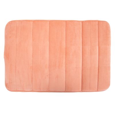 ALFOMBRA FELPUDA PARA BAÑO 45X70CM - ROSA