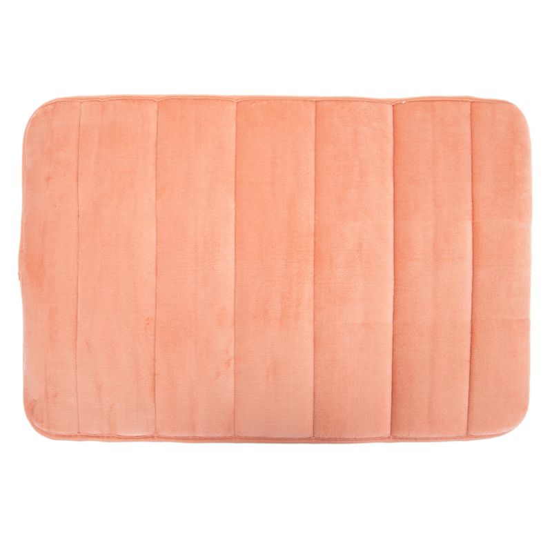 ALFOMBRA FELPUDA PARA BAÑO 45X70CM - ROSA
