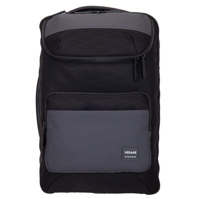 MOCHILA VERAGE 18.5&#39;&#39; 32X16X48CM. NEGRO-GRIS
