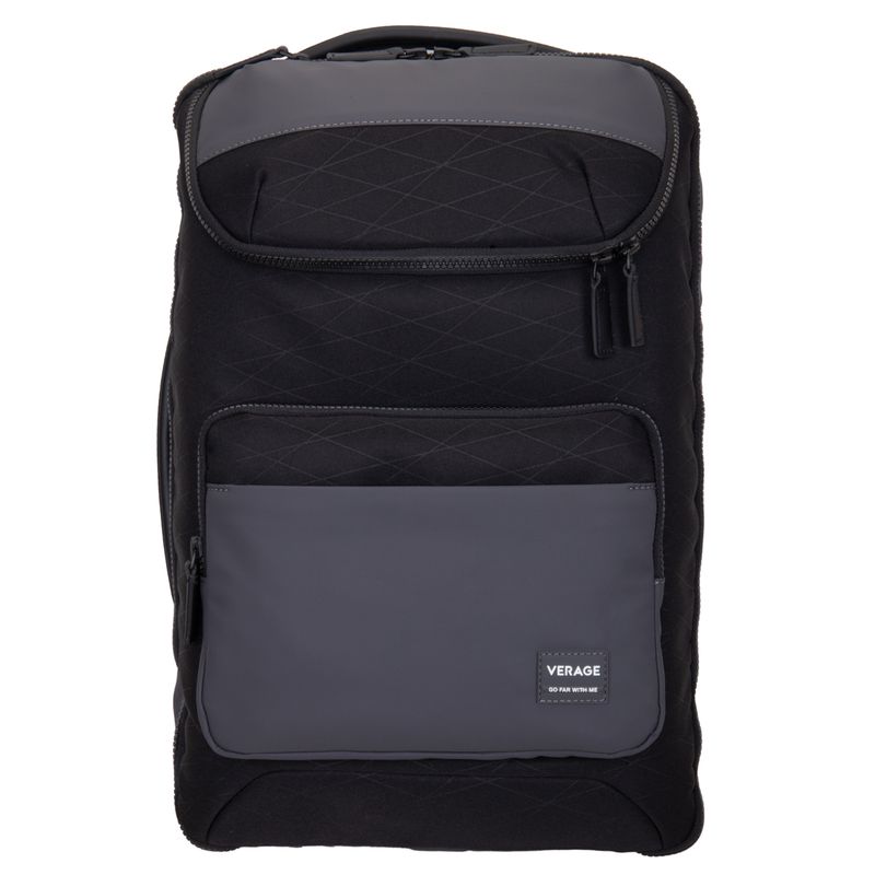 MOCHILA VERAGE 18.5&#39;&#39; 32X16X48CM. NEGRO-GRIS