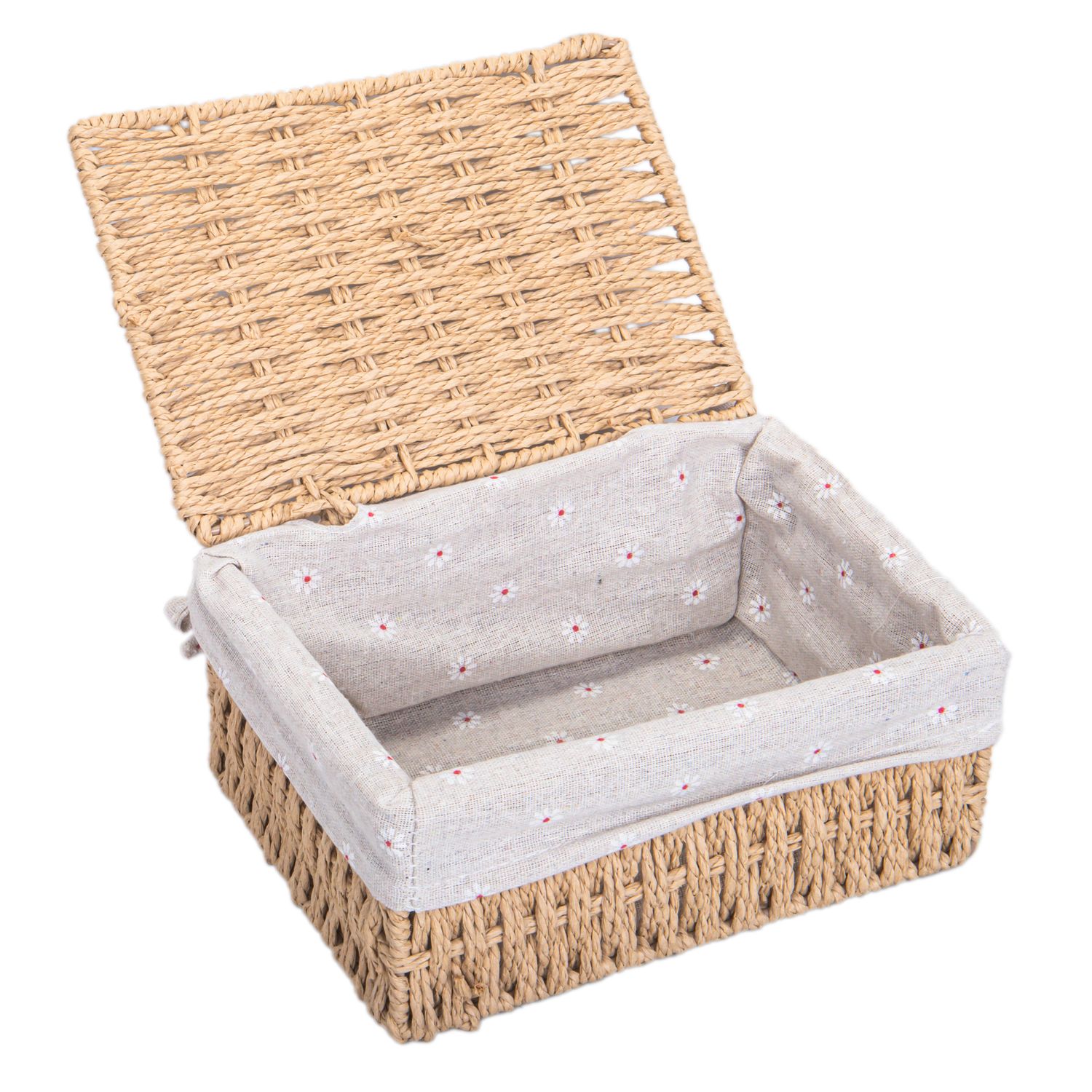 CANASTO MIMBRE RECTANGULAR 22X16X10CM