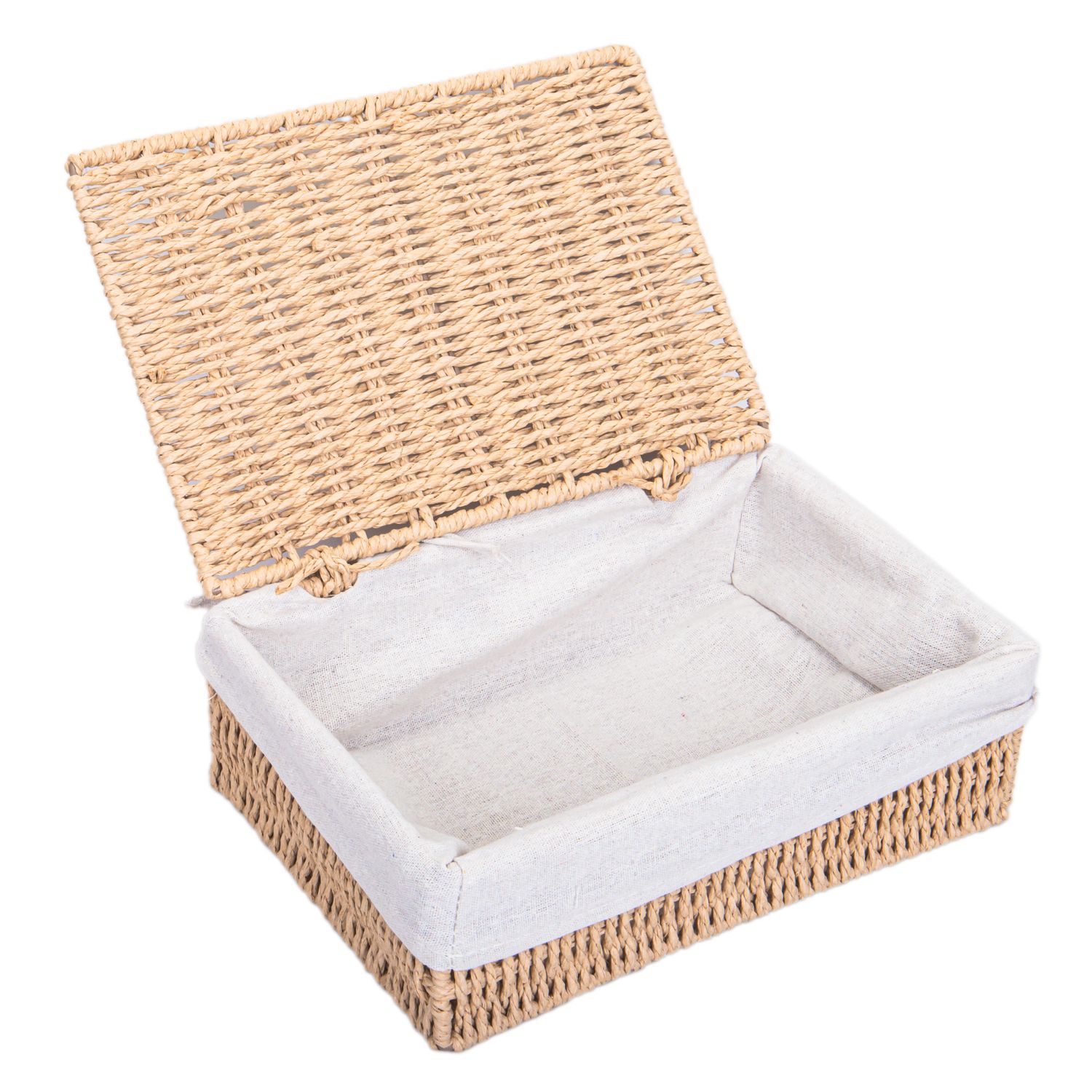 CANASTO MIMBRE RECTANGULAR 28X20X11CM