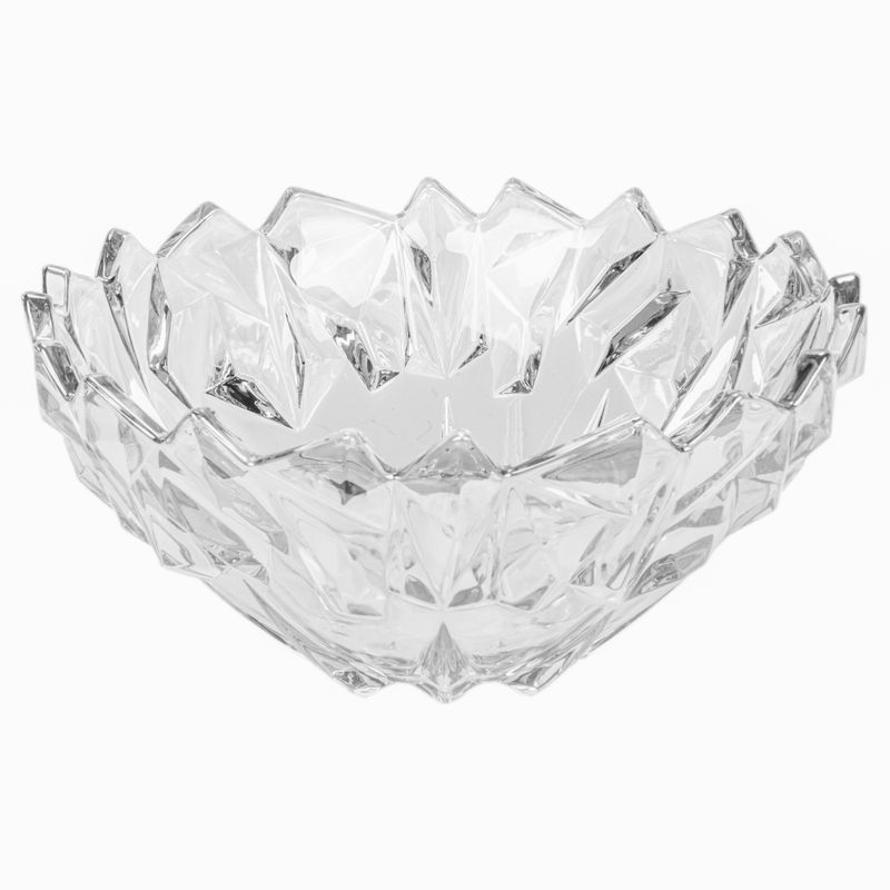 FRUTERO DE VIDRIO DECORATIVO  23.5X11 - TRANSPARENTE