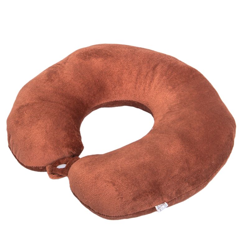 ALMOHADA DE VIAJE U SOFT MARRÓN 