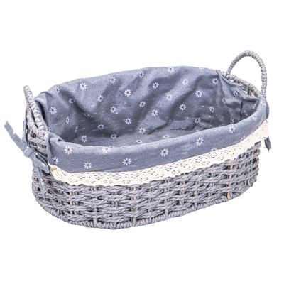 CANASTO MIMBRE APILABLE 35X25X12CM