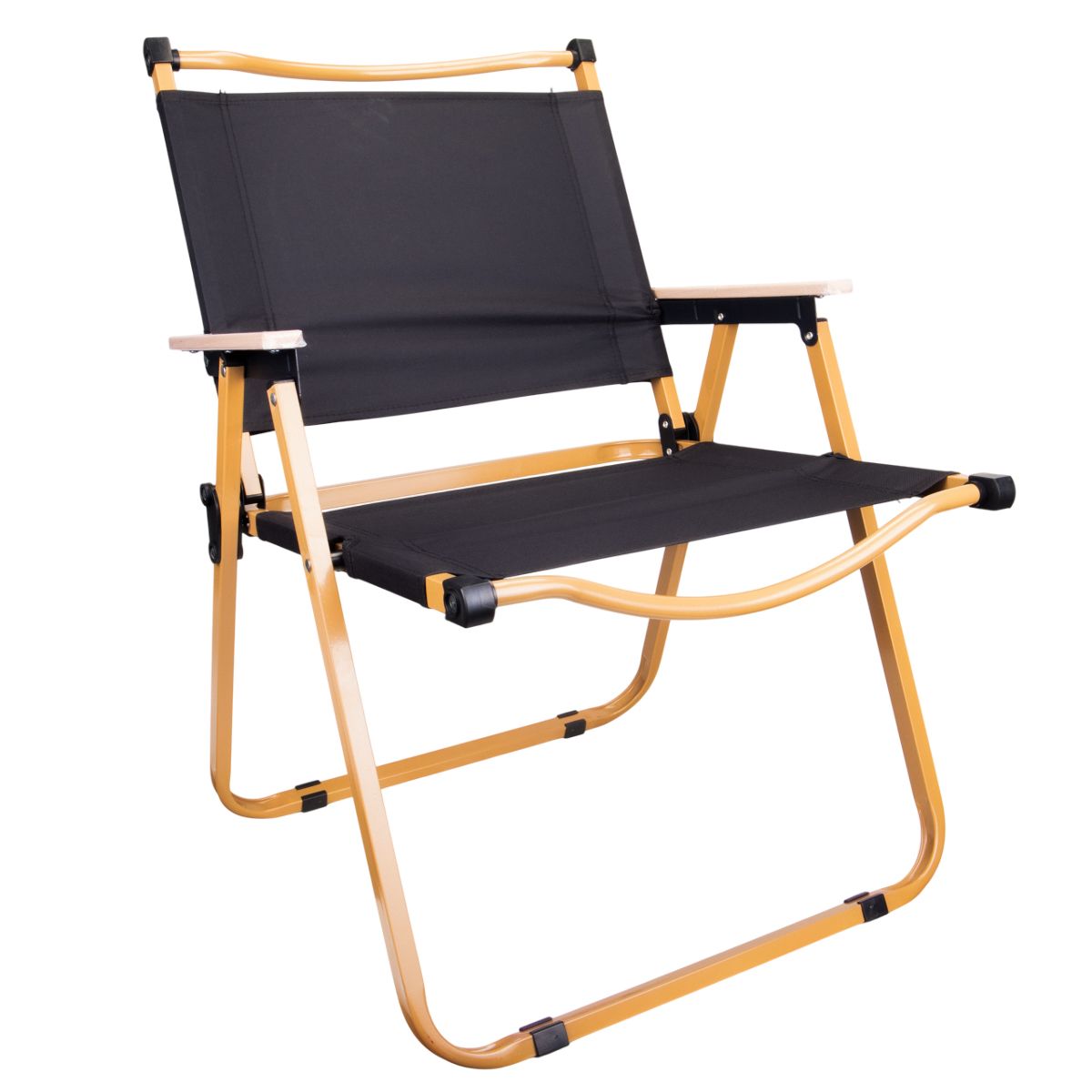 SILLA PLEGABLE NEGRO ESTRUCTURA RESISTENTE