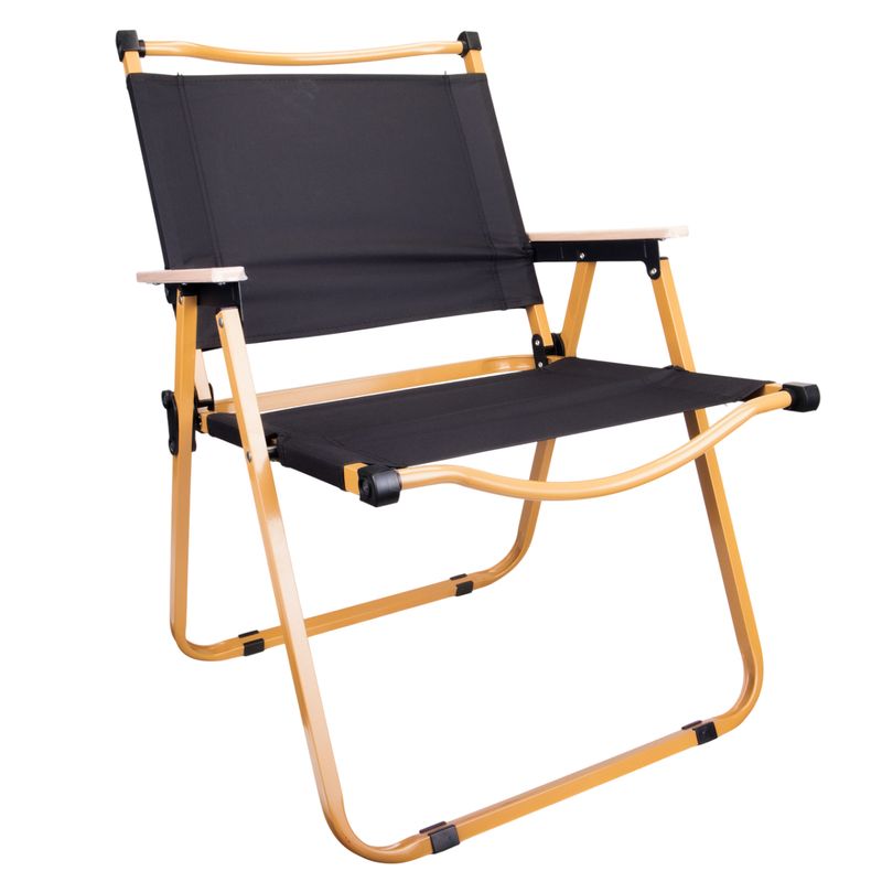 SILLA PLEGABLE NEGRO ESTRUCTURA RESISTENTE