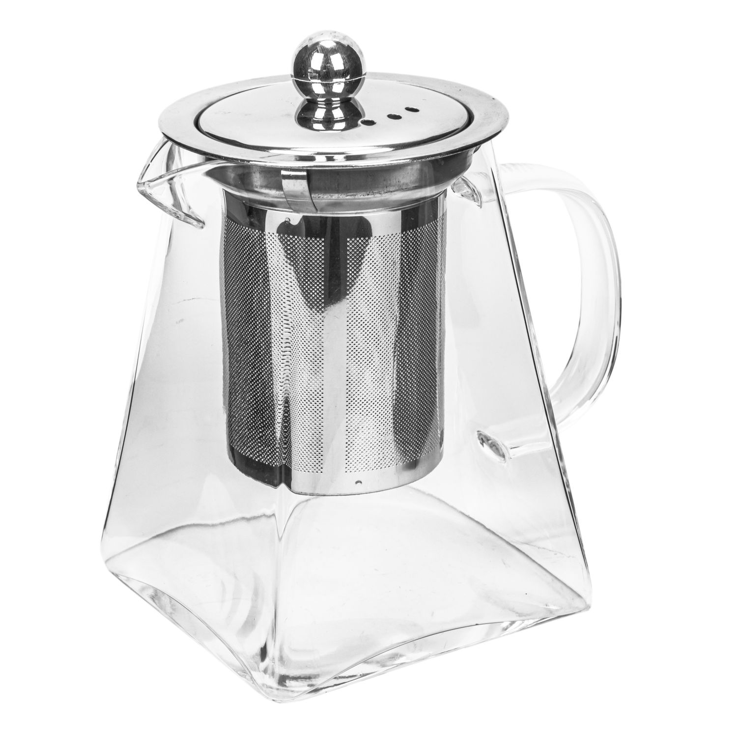 TETERA VIDRIO CON FILTRO PARA INFUSIONES 14X8.8CM 550ML