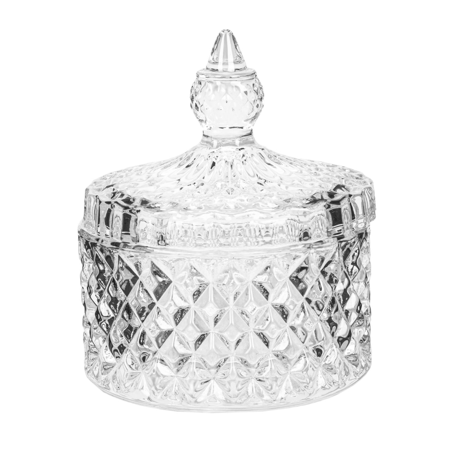 FRASCO DE VIDRIO CARAMELERA 10X8.5CM