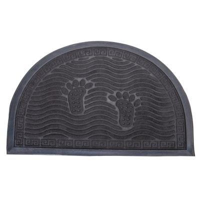TAPETE PISO 38X58CM NEGRO