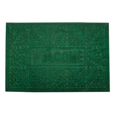 TAPETE BIENVENIDA 38X58CM VERDE