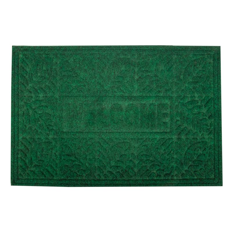 TAPETE BIENVENIDA 38X58CM VERDE