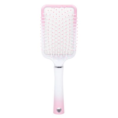 CEPILLO CABELLO SOFT RECTANGULAR BCO/ROSA