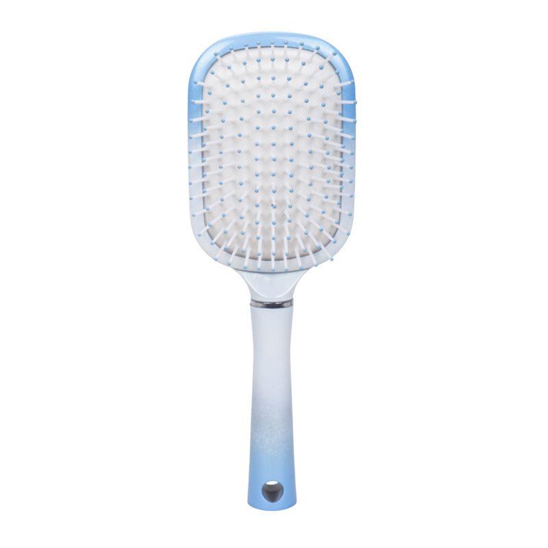 CEPILLO CABELLO SOFT CUADRADO BCO/CELESTE