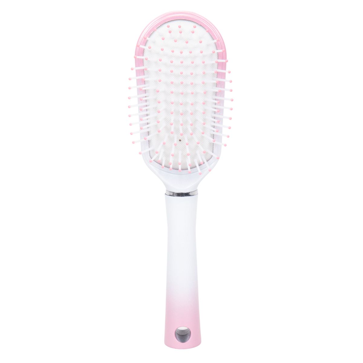 CEPILLO CABELLO SOFT RECTANGULAR BCO/ROSA