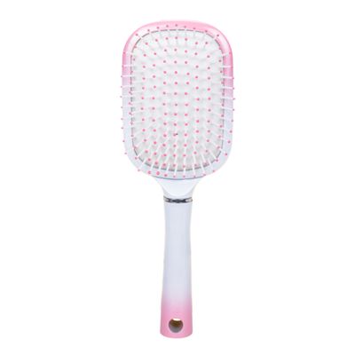 CEPILLO CABELLO SOFT CUADRADO BCO/ROSA