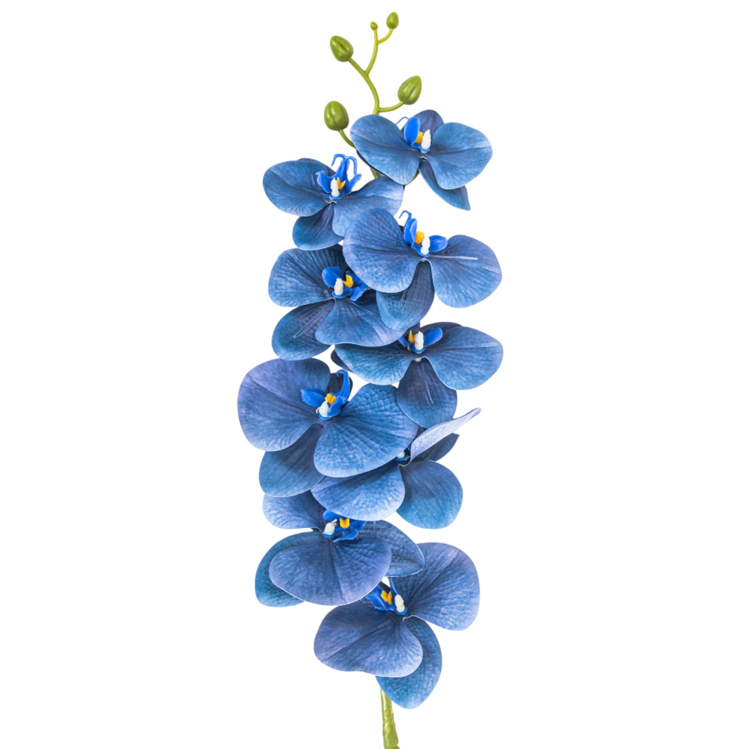 ORQUÍDEA ARTIFICIAL DECORATIVA - AZUL