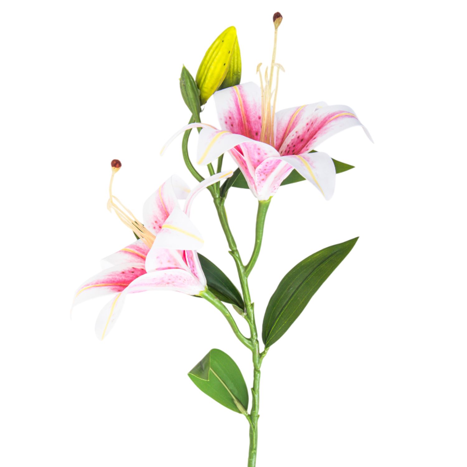 LIRIO ARTIFICIAL ROSA DECORATIVO