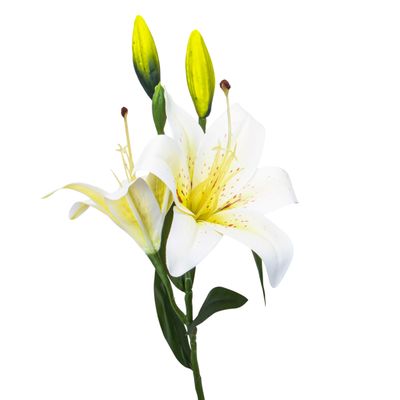 LIRIO ARTIFICIAL DECORATIVO - AMARILLO