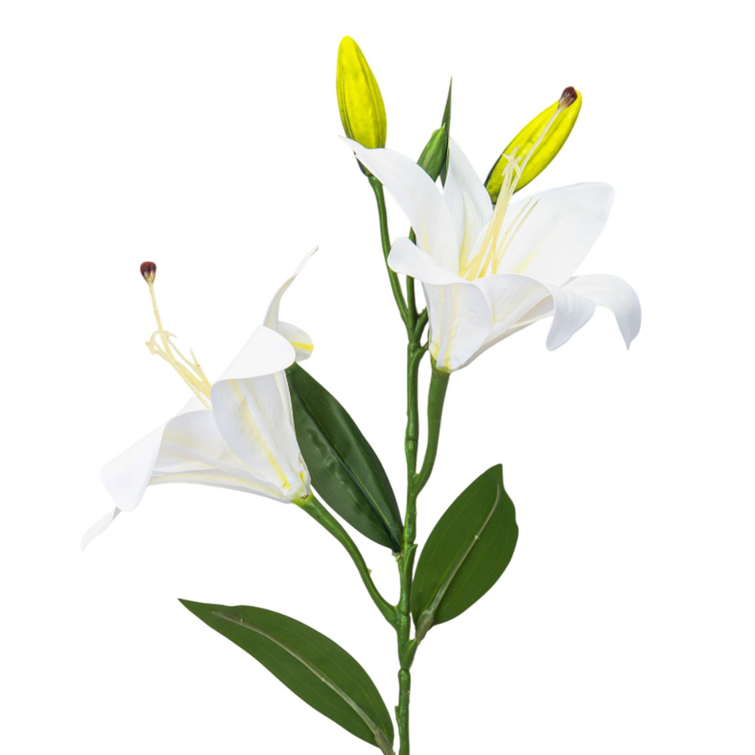 LIRIO ARTIFICIAL DECORATIVO - BLANCO