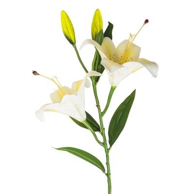 LIRIO ARTIFICIAL DECORATIVO - NARANJA