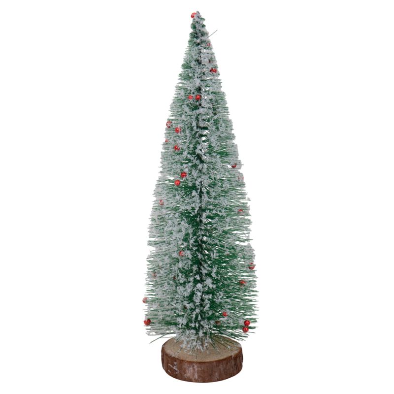 ARBOLITO NAVIDAD ANCHO DECORADO 21CM