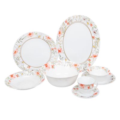 JUEGO DE PLATOS DE PORCELANA 38PZ