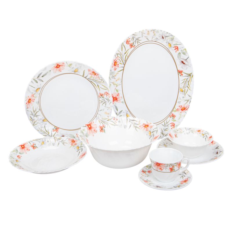 JUEGO DE PLATOS DE PORCELANA 38PZ