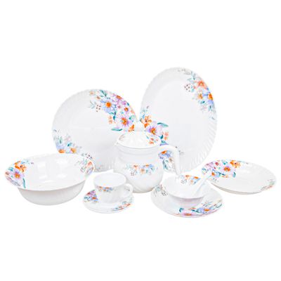 JUEGO DE PLATOS DE PORCELANA 46PZ