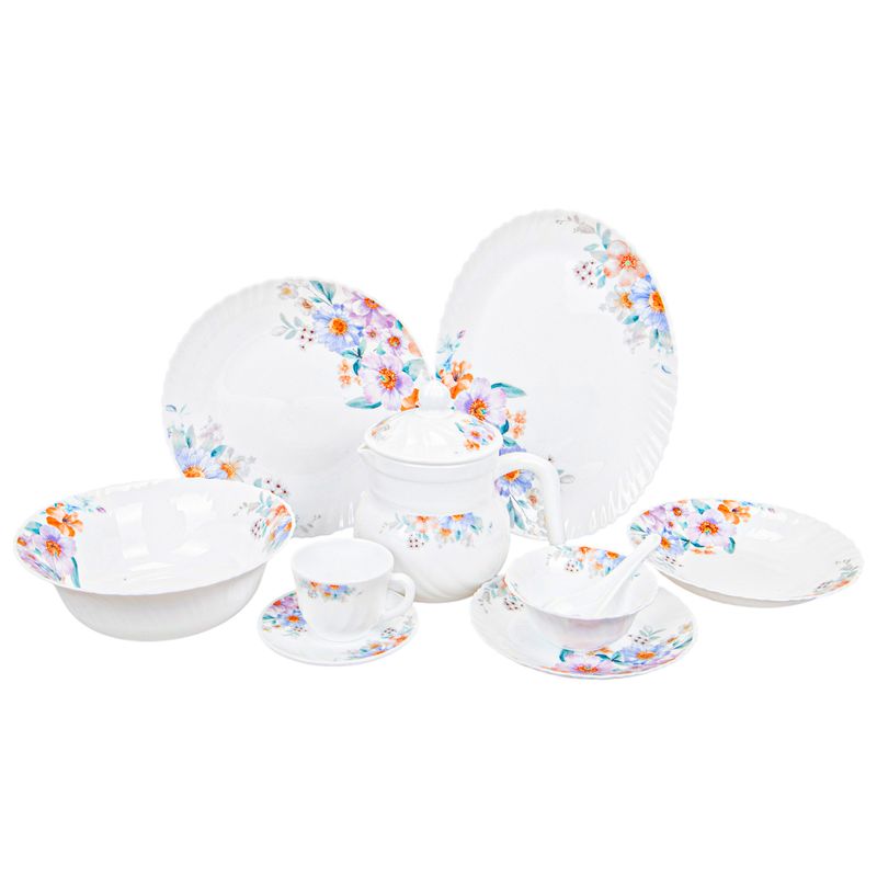 JUEGO DE PLATOS DE PORCELANA 46PZ