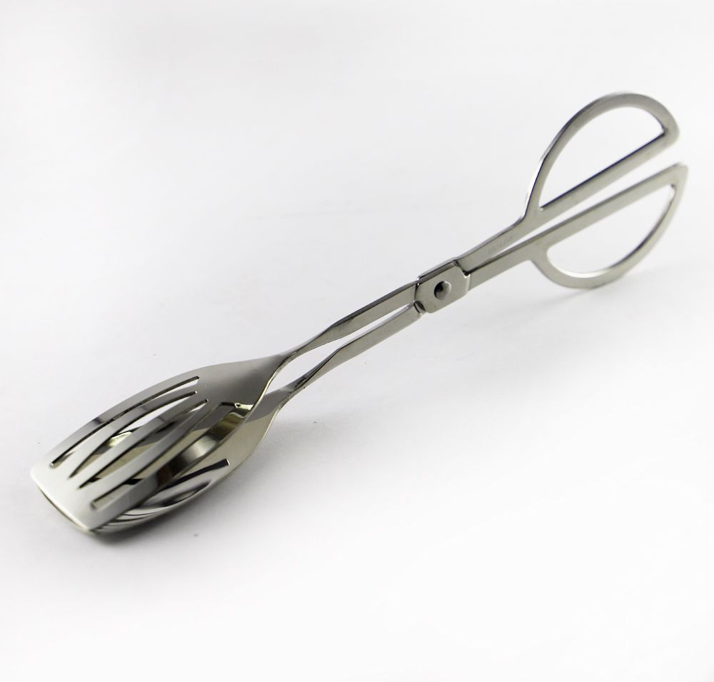 PINZA INOX PICO QUADRADO CON AGUJERO