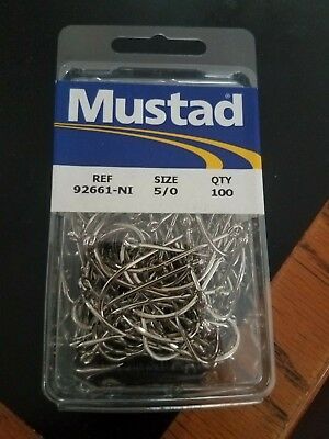 ANZUELO MUSTAD 1/0 C/100 PCS MUSTAD