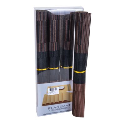 SET DE 4 INDIVIDUALES DE  MESA DE PLASTICO 