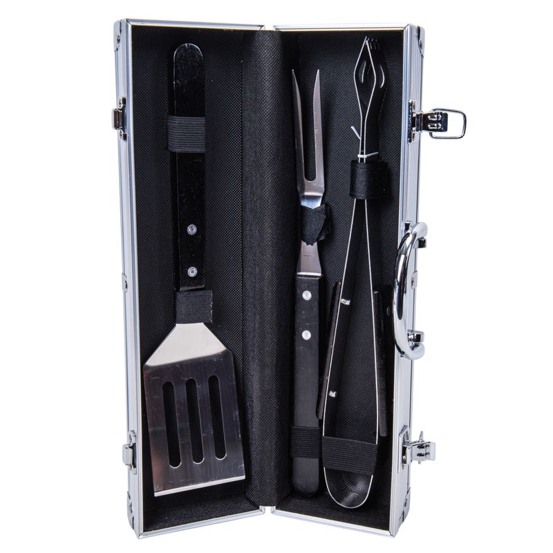 JUEGO PARA ASADO 35CM 4 PZS