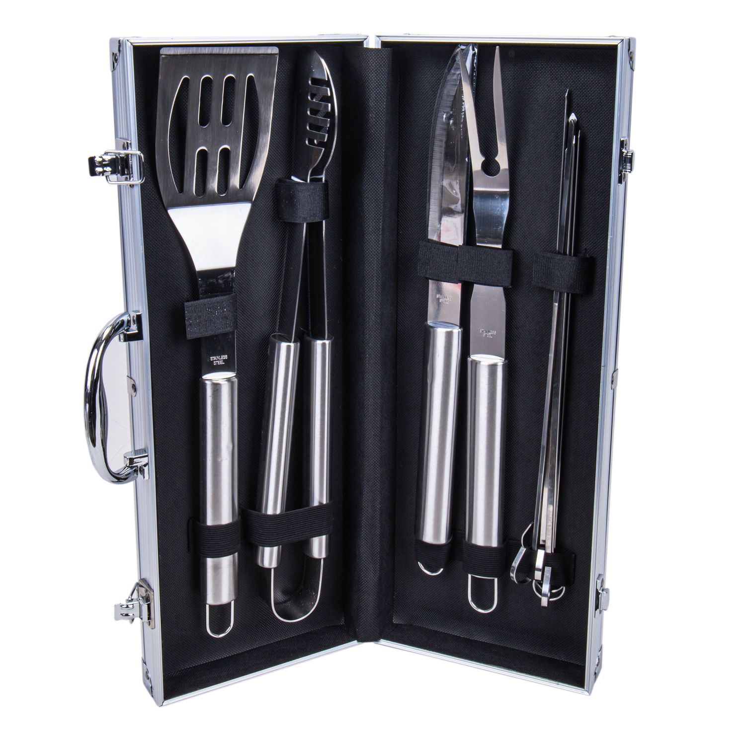 JUEGO PARA ASADO 37CM  6 PZS
