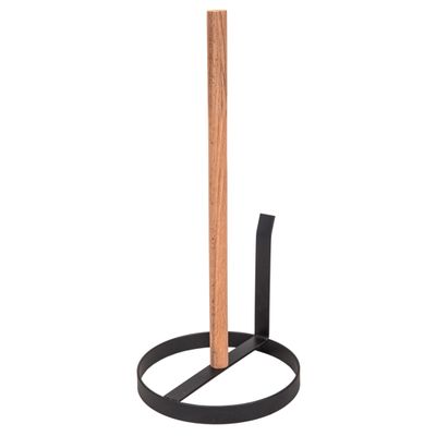 PORTARROLLOS COCINA NEGRO 13.5X30CM